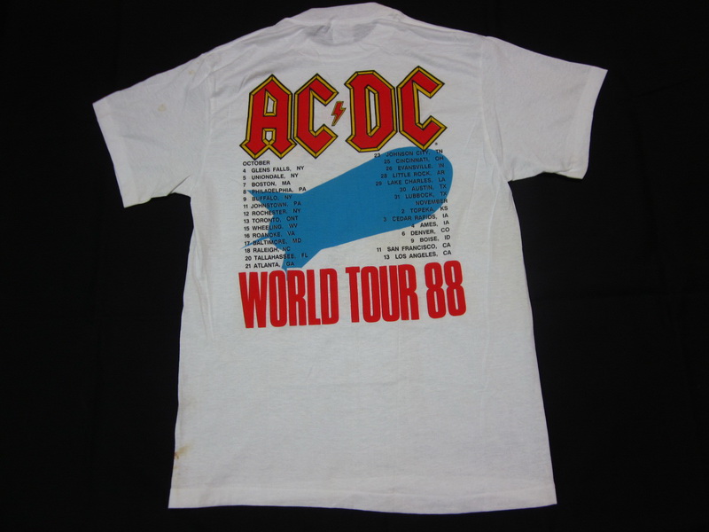 91年 YES vintage shirt WORLD TOUR サイン入り 激安特価品送料
